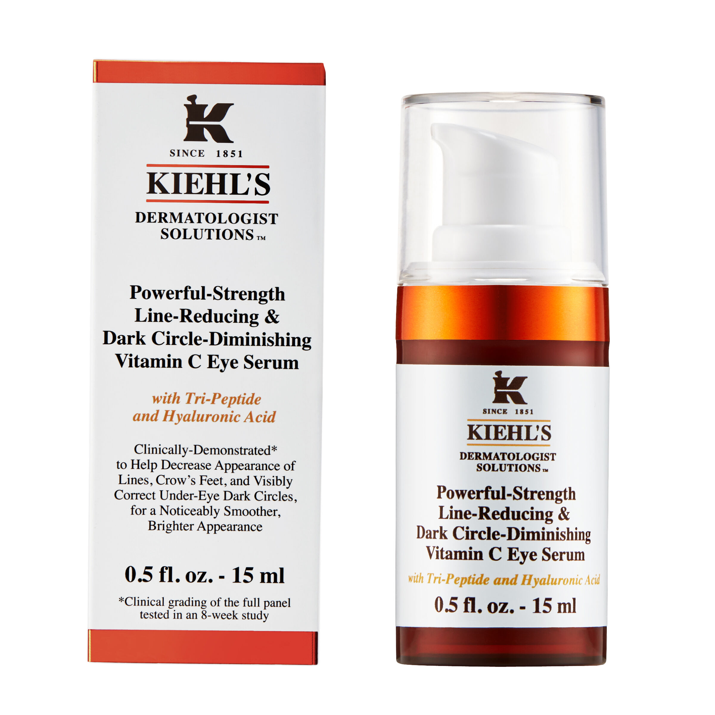 Serum mắt Kiehl's Powerful-Strength Line Reduce & Dark Circle-Diminish