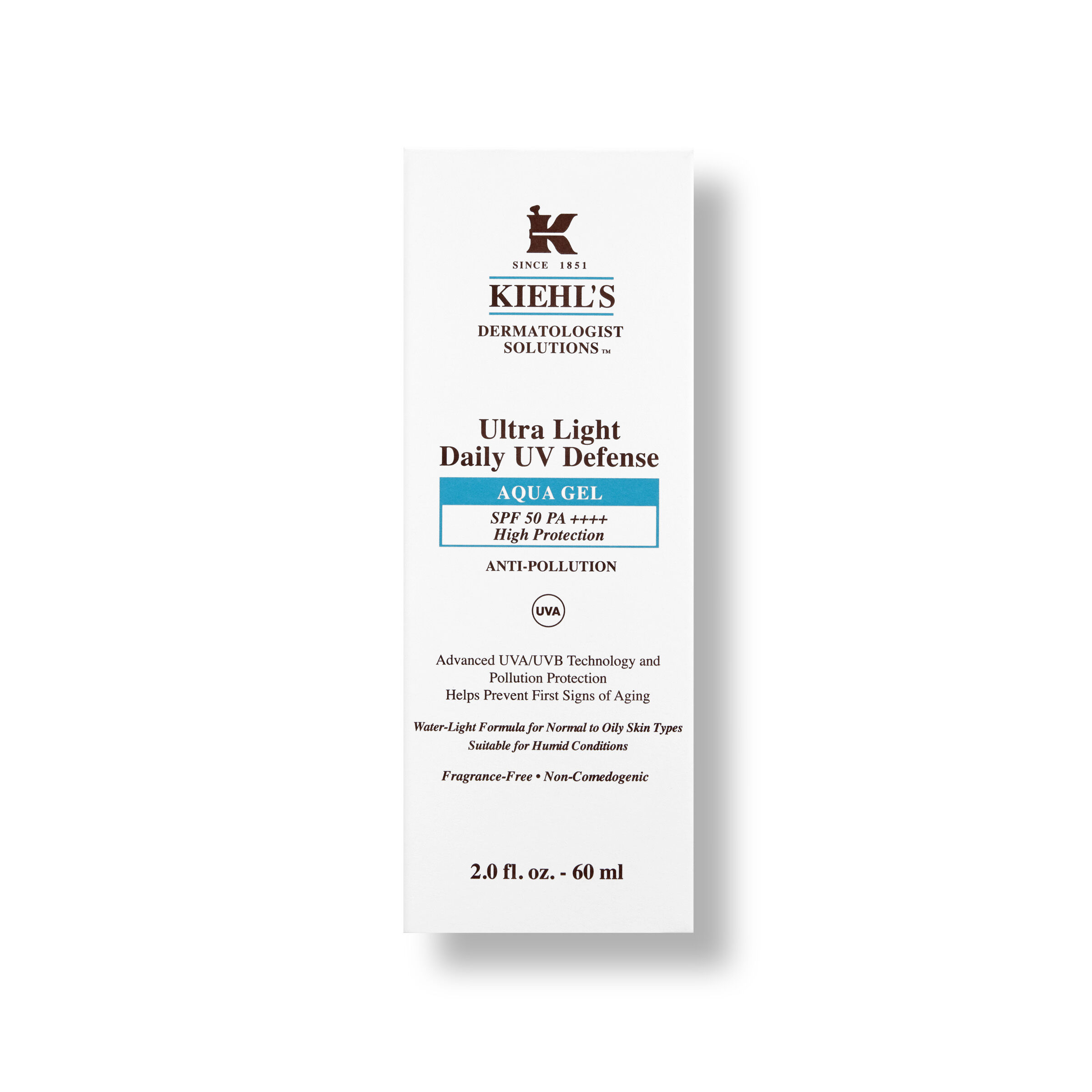Gel Chống Nắng Kiehl's Ultra Light Daily UV Defense Aqua Gel