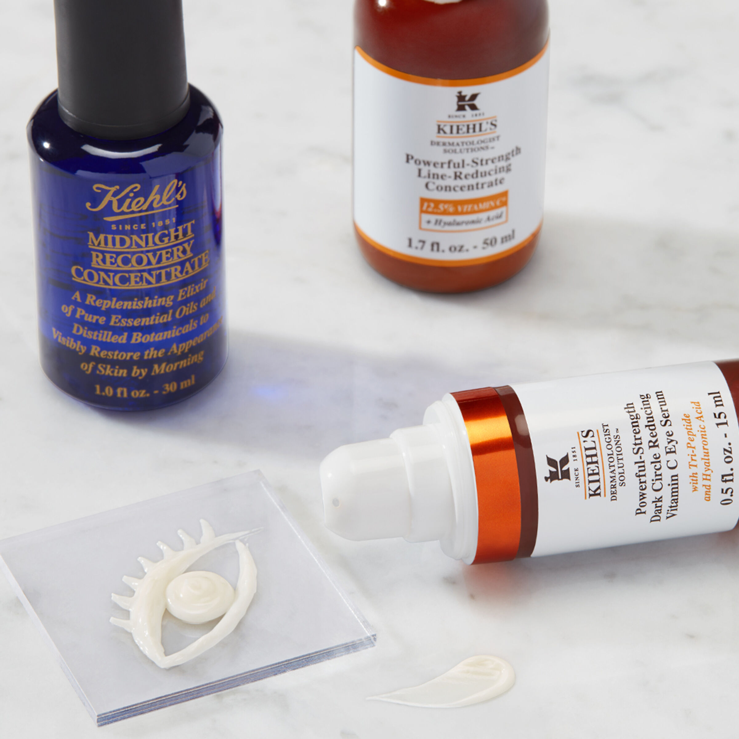 Serum mắt Kiehl's Powerful-Strength Line Reduce & Dark Circle-Diminish