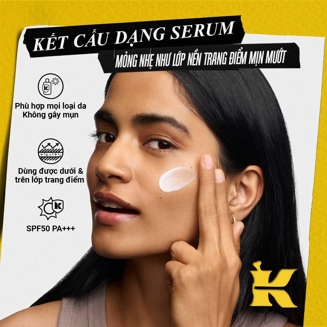 Serum chống nắng & ngăn ngừa lao hoa Kiehl’s Better Screen™ UV Serum SPF50 PA++++ with Collagen Peptide