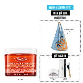 Mặt Nạ Nghệ Việt Quất Kiehl's Tumeric & Cranberry Seed Energizing Radiance Masque