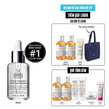 Serum Vitamin C Sang Da Mờ Tham Kiehl's Clearly Corrective Dark Spot Solution