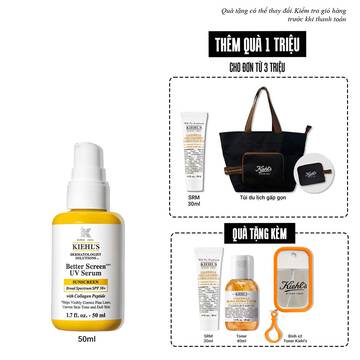 Serum chống nắng & ngăn ngừa lao hoa Kiehl’s Better Screen™ UV Serum SPF50 PA++++ with Collagen Peptide