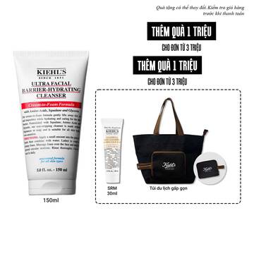 Kiehl's Ultra Facial Barrier- Hydrating Cleanser 150ml Pack