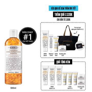 Nước Can Bằng Hoa Cuc Calendula Herbal Extract Alcohol-Free Toner