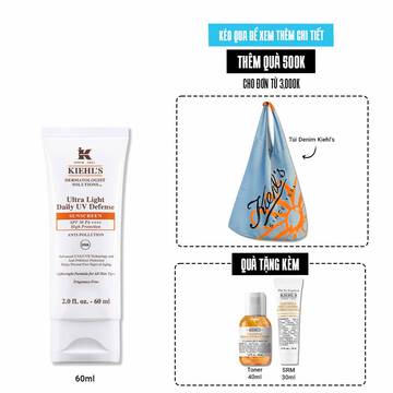 Kem Chống Nắng Hằng Ngay Kiehl's Ultra Light Daily UV Defense SPF 50 PA++++