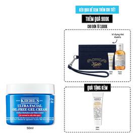 Kem Dưỡng Cấp Ẩm Kiềm Dầu Kiehl's Ultra Facial Oil-Free Gel Cream Khong Bong Nhờn Suốt 24H