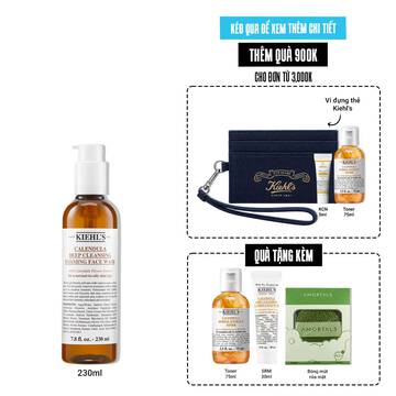 Sữa Rửa Mặt Hoa Cuc Kiehl's Calendula Deep Cleansing Foaming Face Wash