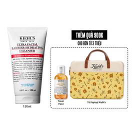 Kiehl's Ultra Facial Barrier- Hydrating Cleanser 150ml Pack