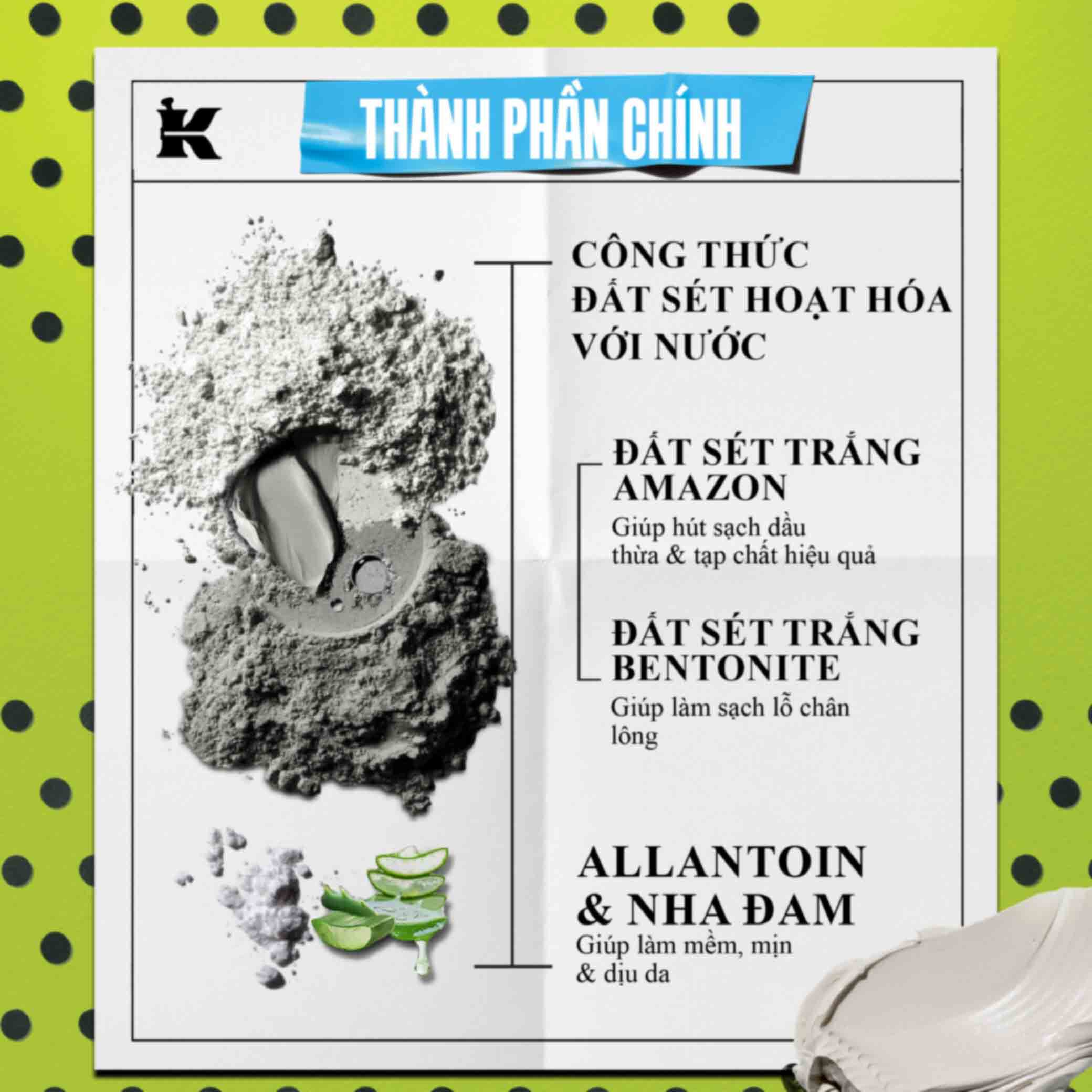 Mặt Nạ Đất Set Kiehl's Rare Earth Deep Pore Cleansing Masque