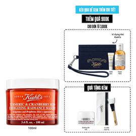 Mặt Nạ Nghệ Việt Quất Kiehl's Tumeric & Cranberry Seed Energizing Radiance Masque