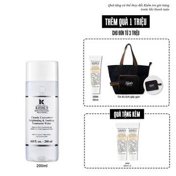 Nước Thần Lam Sang Da & Mờ Tham Mụn Kiehl's Clearly Corrective™ Brightening Soothing Treatment Water