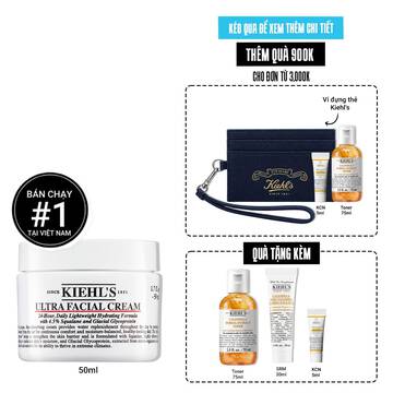 Kem Cấp Ẩm Kiehl's Ultra Facial Cream Dưỡng Ẩm Suốt 72 Giờ