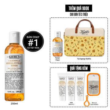 Nước Can Bằng Hoa Cuc Kiehl's Calendula Herbal Extract Alcohol-Free Toner