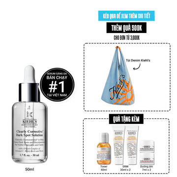 Serum Vitamin C Sang Da Mờ Tham Kiehl's Clearly Corrective Dark Spot Solution