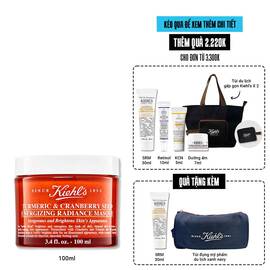 Mặt Nạ Nghệ Việt Quất Kiehl's Tumeric & Cranberry Seed Energizing Radiance Masque