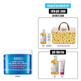 Kem Dưỡng Cấp Ẩm Kiềm Dầu Kiehl's Ultra Facial Oil-Free Gel Cream Khong Bong Nhờn Suốt 24H