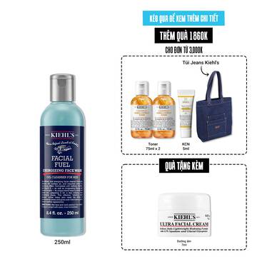 Gel Rửa Mặt Cho Nam Kiehl's Facial Fuel Energizing Face Wash
