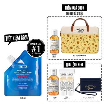 Kem Dưỡng Cấp Ẩm Kiềm Dầu Kiehl's Ultra Facial Oil-Free Gel Cream Khong Bong Nhờn Suốt 24H