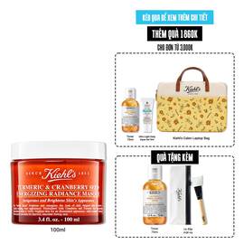 Mặt Nạ Nghệ Việt Quất Kiehl's Tumeric & Cranberry Seed Energizing Radiance Masque