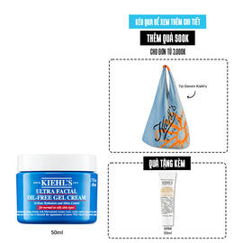 Kem Dưỡng Cấp Ẩm Kiềm Dầu Kiehl's Ultra Facial Oil-Free Gel Cream Khong Bong Nhờn Suốt 24H