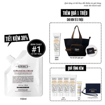 Kem Cấp Ẩm Kiehl's Ultra Facial Cream Dưỡng Ẩm Suốt 72 Giờ