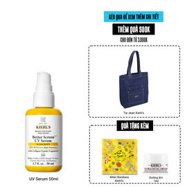 Serum chống nắng & ngăn ngừa lao hoa Kiehl’s Better Screen™ UV Serum SPF50 PA++++ with Collagen Peptide