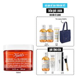 Mặt Nạ Nghệ Việt Quất Kiehl's Tumeric & Cranberry Seed Energizing Radiance Masque