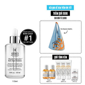 Serum Vitamin C Sang Da Mờ Tham Kiehl's Clearly Corrective Dark Spot Solution