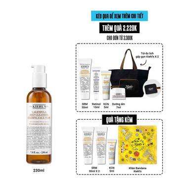 Sữa Rửa Mặt Hoa Cuc Kiehl's Calendula Deep Cleansing Foaming Face Wash
