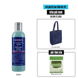 Gel Rửa Mặt Cho Nam Kiehl's Facial Fuel Energizing Face Wash