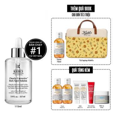 Serum Vitamin C Sang Da Mờ Tham Kiehl's Clearly Corrective Dark Spot Solution