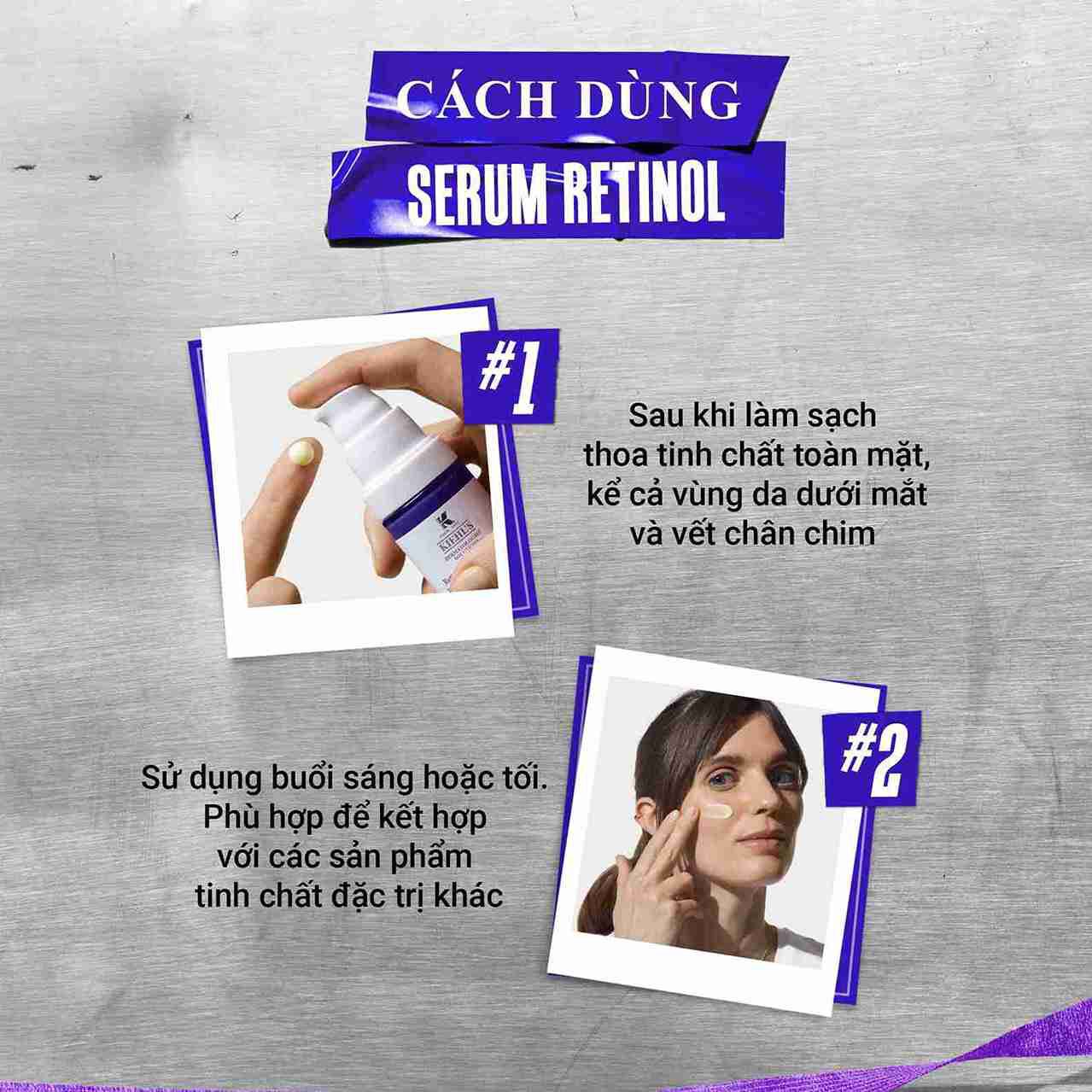 Serum Retinol Tai Tạo & Ngăn Ngừa Lao Hoa Kiehl's Retinol Micro-Dose 30ml