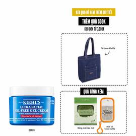 Kem Dưỡng Cấp Ẩm Kiềm Dầu Kiehl's Ultra Facial Oil-Free Gel Cream Khong Bong Nhờn Suốt 24H
