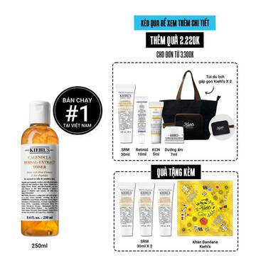 Nước Can Bằng Hoa Cuc Kiehl's Calendula Herbal Extract Alcohol-Free Toner