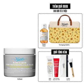 Mặt Nạ Đất Set Kiehl's Rare Earth Deep Pore Cleansing Masque