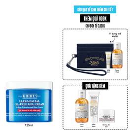 Kem Dưỡng Cấp Ẩm Kiềm Dầu Kiehl's Ultra Facial Oil-Free Gel Cream Khong Bong Nhờn Suốt 24H