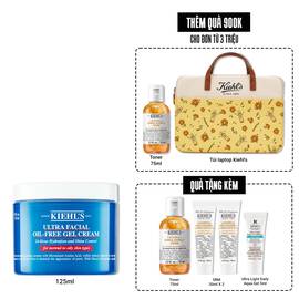 Kem Dưỡng Cấp Ẩm Kiềm Dầu Kiehl's Ultra Facial Oil-Free Gel Cream Khong Bong Nhờn Suốt 24H