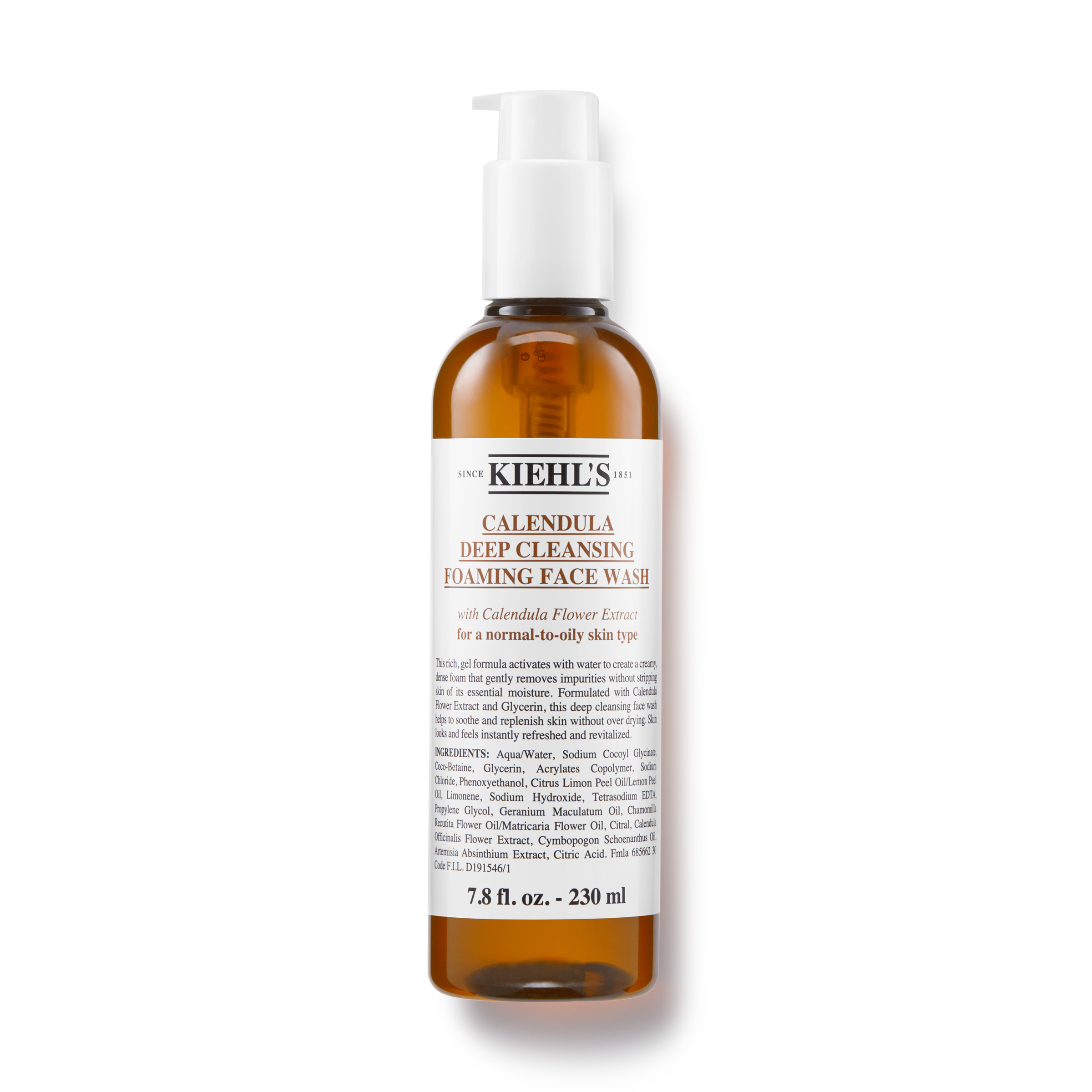 Sữa rửa mặt hoa cúc Kiehl's - Làm sạch dịu nhẹ cho mọi loại da