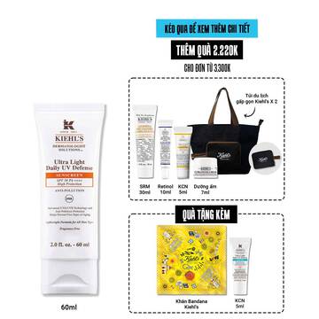 Kem Chống Nắng Hằng Ngay Kiehl's Ultra Light Daily UV Defense SPF 50 PA++++
