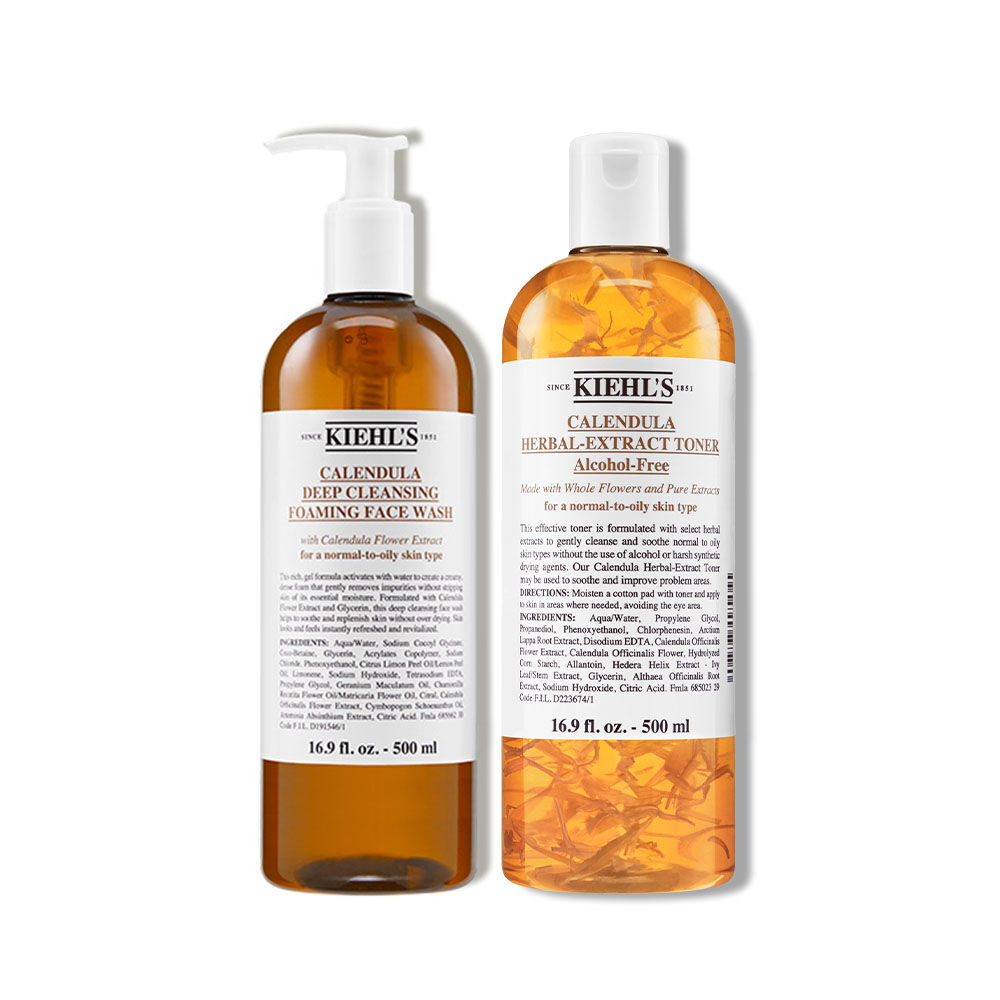 Bộ Đoi Lam Sạch & Lam Dịu Da Từ Hoa Cuc 500ml