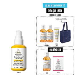 Serum chống nắng & ngăn ngừa lao hoa Kiehl’s Better Screen™ UV Serum SPF50 PA++++ with Collagen Peptide