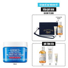 Kem Dưỡng Cấp Ẩm Kiềm Dầu Kiehl's Ultra Facial Oil-Free Gel Cream Khong Bong Nhờn Suốt 24H