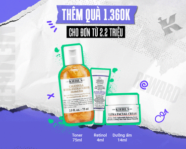 KHAM PHA ƯU ĐAI ĐỘC QUYỀN TỪ KIEHL’S