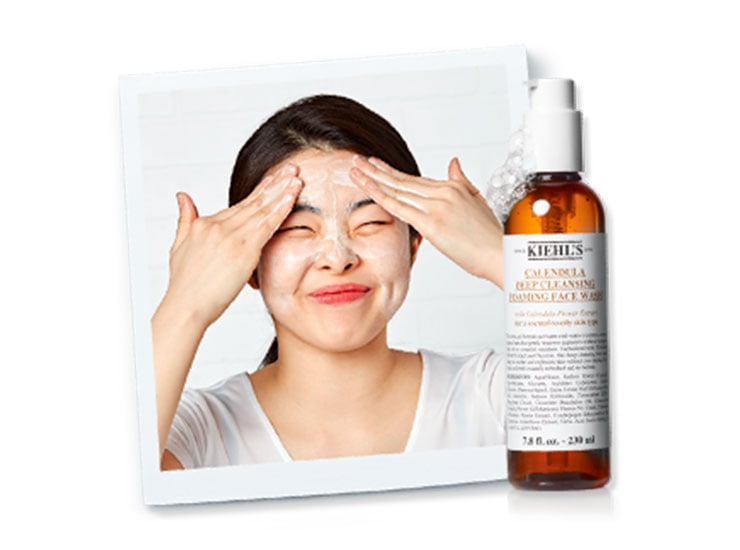 Sữa rửa mặt hoa Cúc Calendula Deep Cleansing Foaming Face Wash