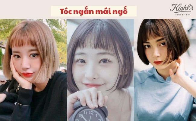 các kiểu tóc ngắn cho mặt tròn giúp che khuyết điểm hot nhất