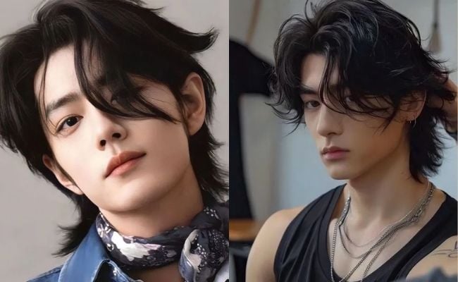 Kiểu tóc dài vừa cho nam mặt vuông