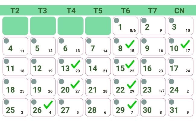 Ngày tốt cắt tóc tháng 8