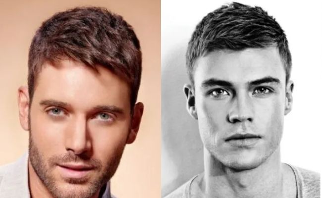 Kiểu tóc húi cua mái chéo