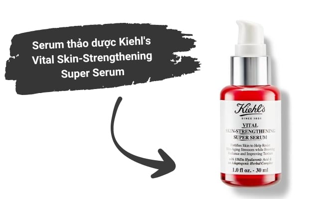 Serum thảo dược Kiehl's Vital Skin-Strengthening Super Serum